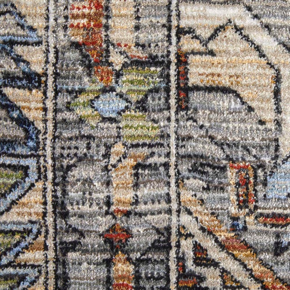 Feizy Melrose 9&#39; x 12&#39;8&quot; Ivory and Multicolor Area Rug, , large