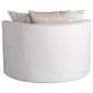 Jonathan Louis Lombardi Roundabout Swivel Chair with Toss Pillows in Bungalow Snow, , large