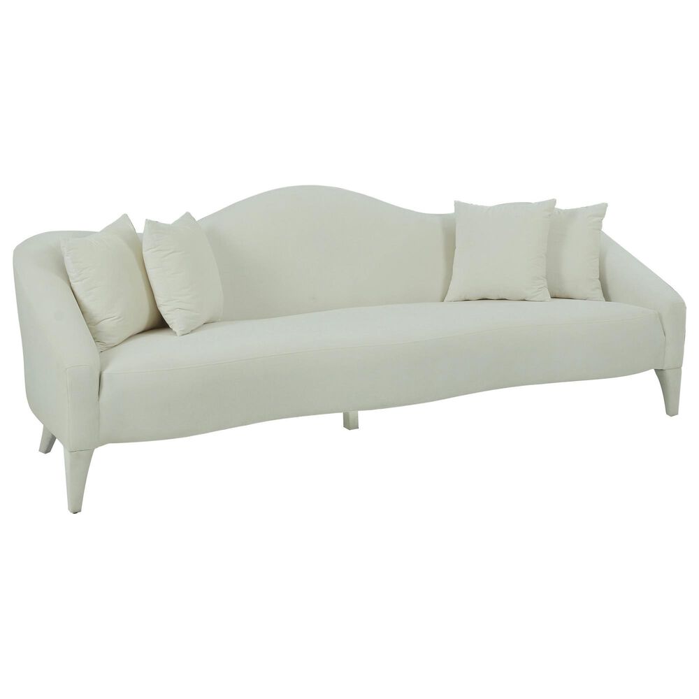 Tov Furniture Naya Sofa in Cream Velvet, , large