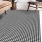 Dalyn Rug Company Hinton 10" x 14" Black Indoor/Outdoor Area Rug, , large