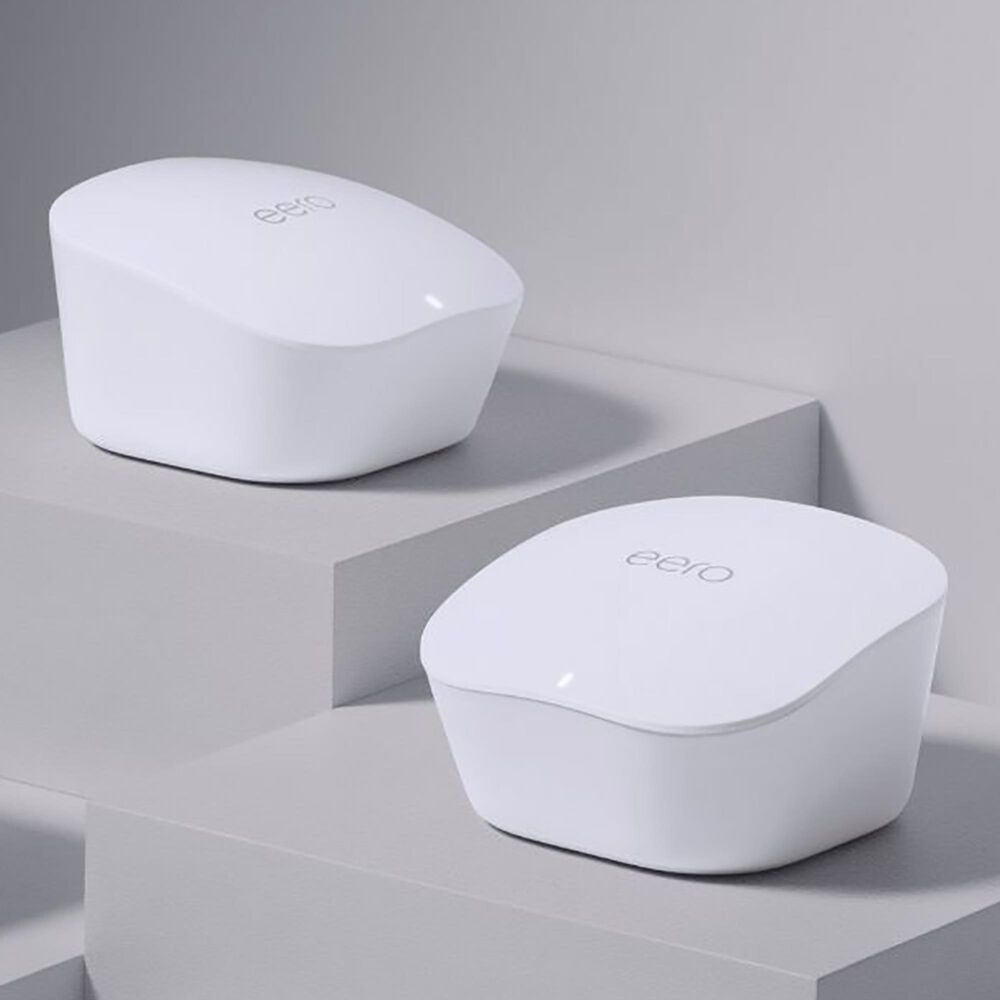 eero Dual-Band 6 Mesh Wi-Fi System in White &#40; Set of 2&#41;, , large