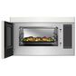 KitchenAid 1.1 Cu. Ft. Multifunction Over-the-Range Microwave Oven with Flush Built-In Design in Porcelain White, , large
