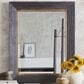 Hooker Furniture Big Sky Portrait Mirror in Furrowed Bark and Vintage Natural, , large