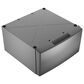 Whirlpool 15.5" Pedestal for Front Load Washer and Dryer with Storage in Radiant Silver, , large