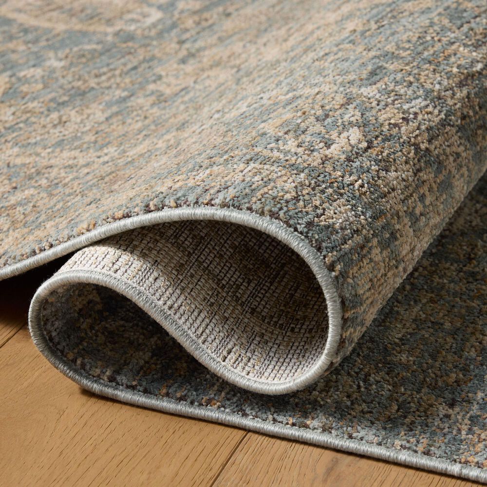 Loloi Priscilla Blue and Sand 2&#39;6&quot; x 10&#39; Runner, , large