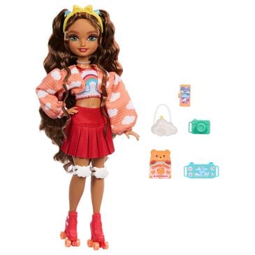 Barbie Teresa Skater Doll with Accessories in Brown, Red and Orange, , large