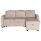 Steve Silver Noah Sofa Sleeper with Chaise in Beige, , large