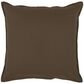 Rizzy Home 20" x 20" Down Pillow in Solid Brown, , large