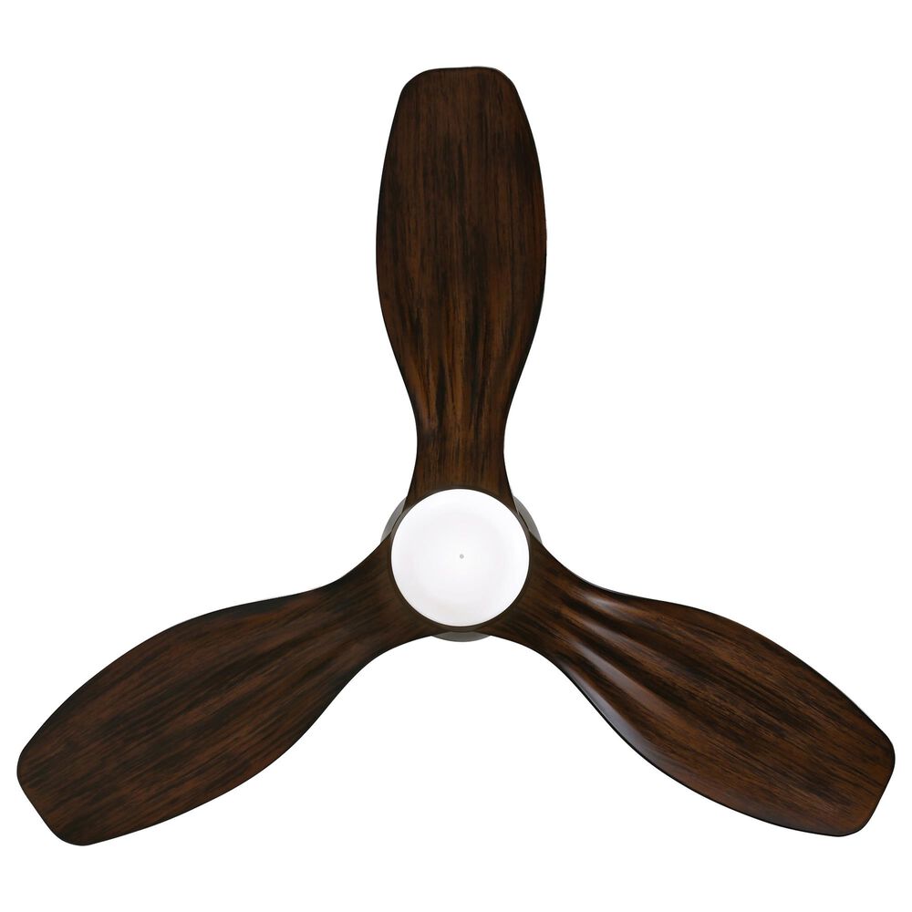 Minka-Aire Ventiara 36" LED Flush Mount Indoor/Outdoor Ceiling Fan in Coal, , large