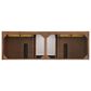 James Martin Vanities Lorelai 72" Double Vanity in Mid-Century Walnut with 3 cm Eternal Marfil Quartz Top, , large