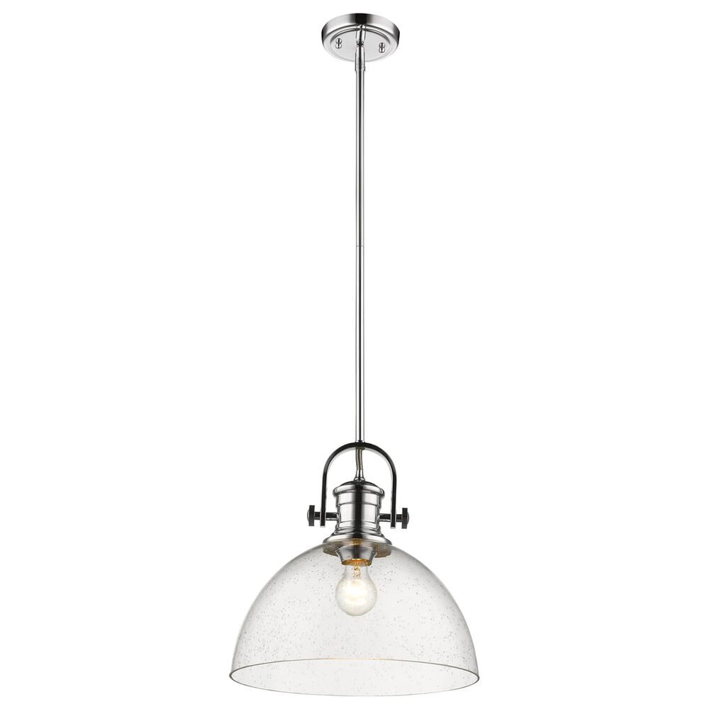 Golden Lighting Hines 1-Light Pendant in Chrome, , large