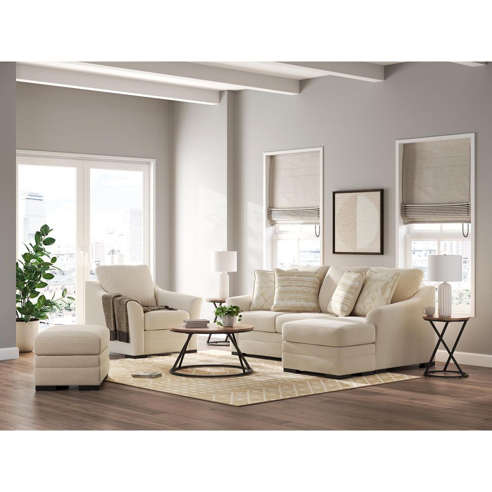 Ashley Lango Stationary Sofa Chaise in Jute, , large