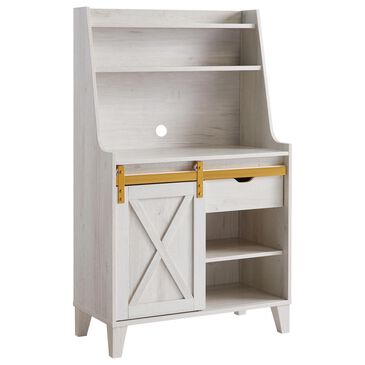 Furniture of America Grijalva Baker"s Rack in White Oak, , large