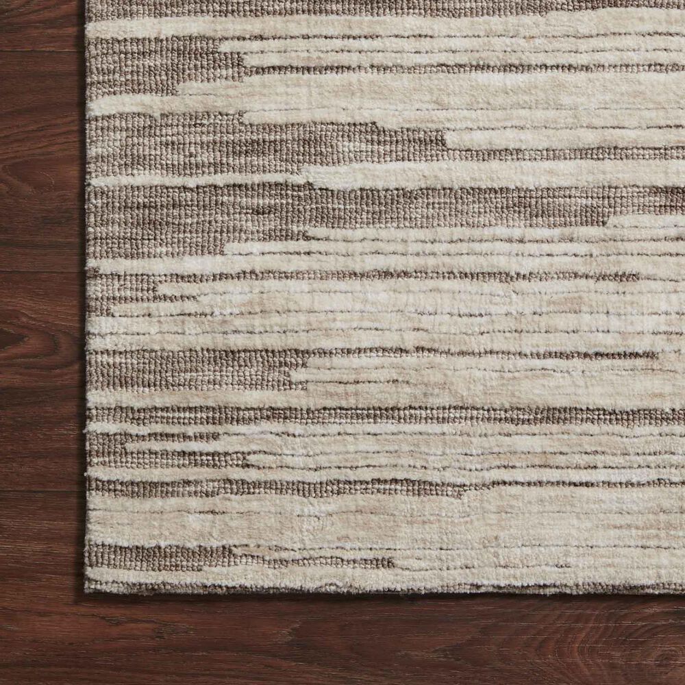 Loloi II Neda 2&#39;3&quot; x 3&#39;9&quot; Taupe and Stone Area Performance Rug, , large