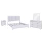 Ashley Jarlee 4-Piece California King Upholstered Bedroom Set in White, , large