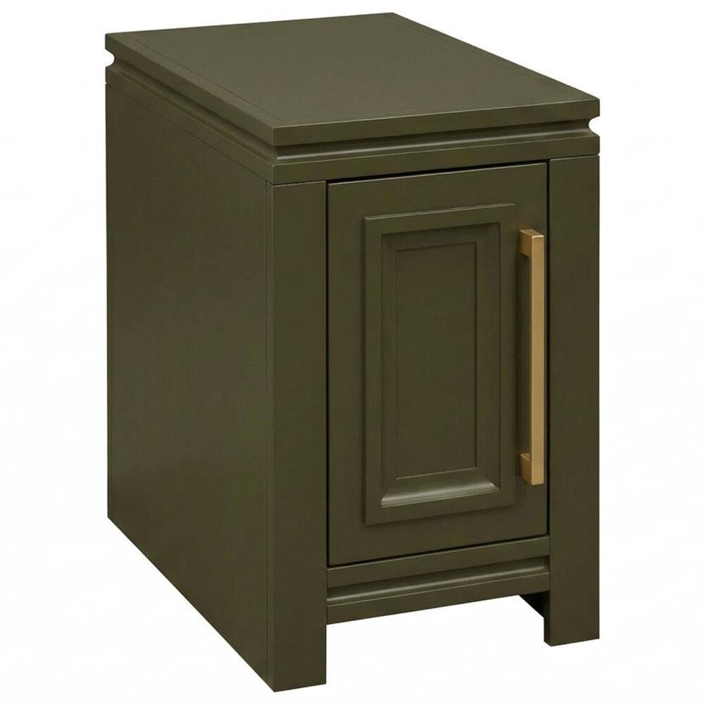 Legends Home Cove Chairside Table in Green, , large