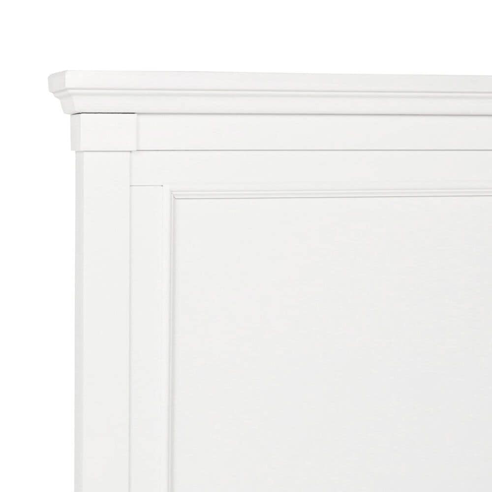 New Heritage Design Tamarack Queen Panel Bed in White, , large