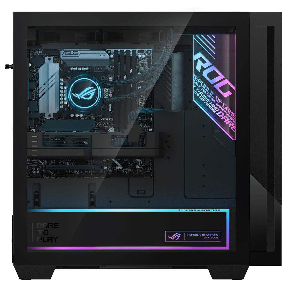 ASUS ROG G700 Gaming Desktop | Intel Core Ultra 7 265F - 16GB RAM - NVIDIA GeForce RTX 5070 Ti Graphics - 1TB SSD in Black, , large