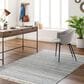 Surya Lily Beige, Charcoal, Bright Blue and Medium Brown 10" x 14" Area Rug, , large