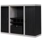 Furniture of America Taylor Buffet in Black/Cement, , large