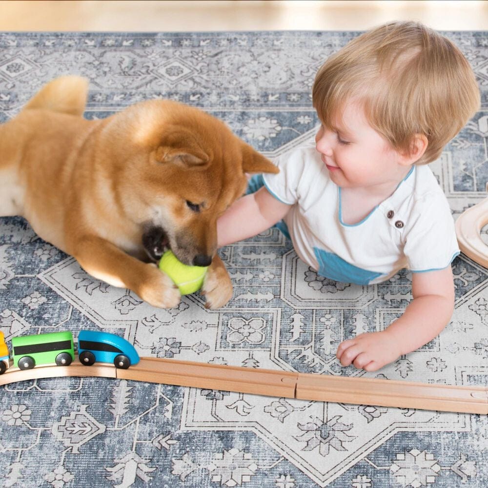 Central Oriental Tianna Midra Multicolor 5' x 7' Area Rug, , large