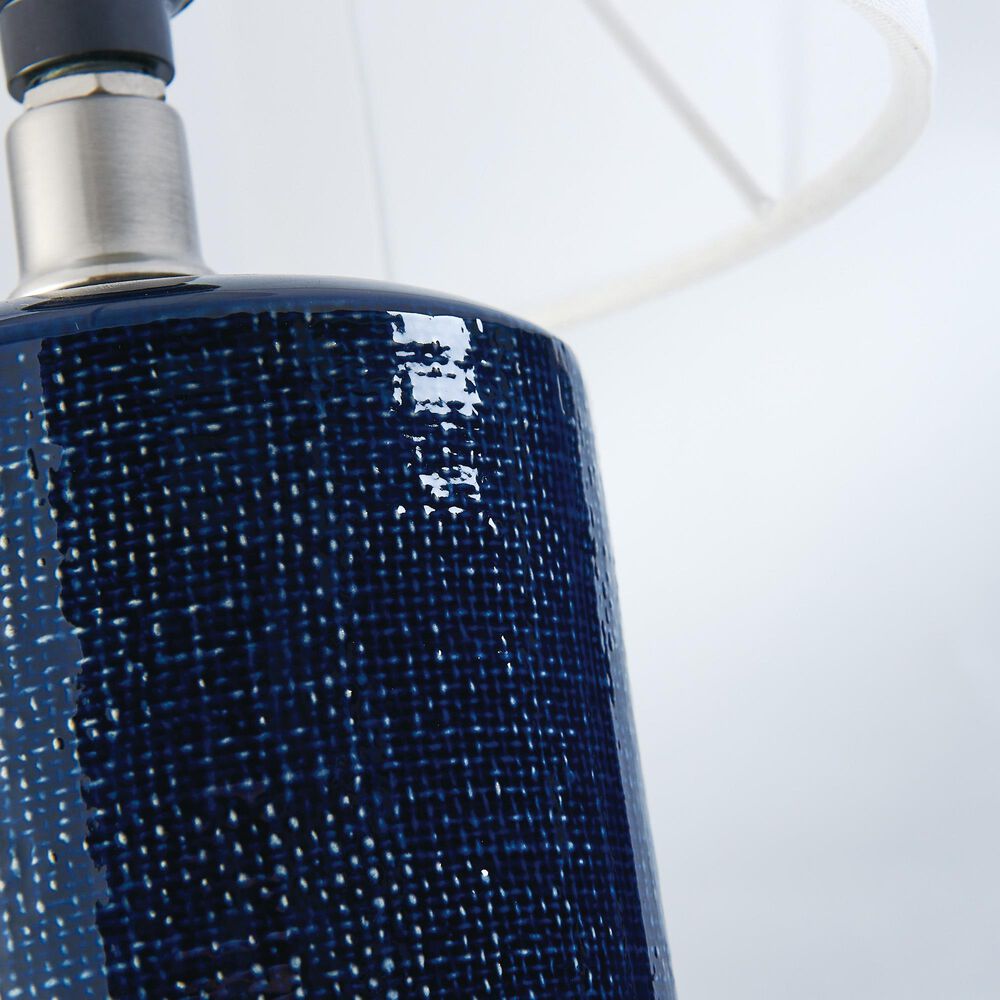 Lite Source Jackie Table Lamp in Navy &#40;Set of 2&#41;, , large