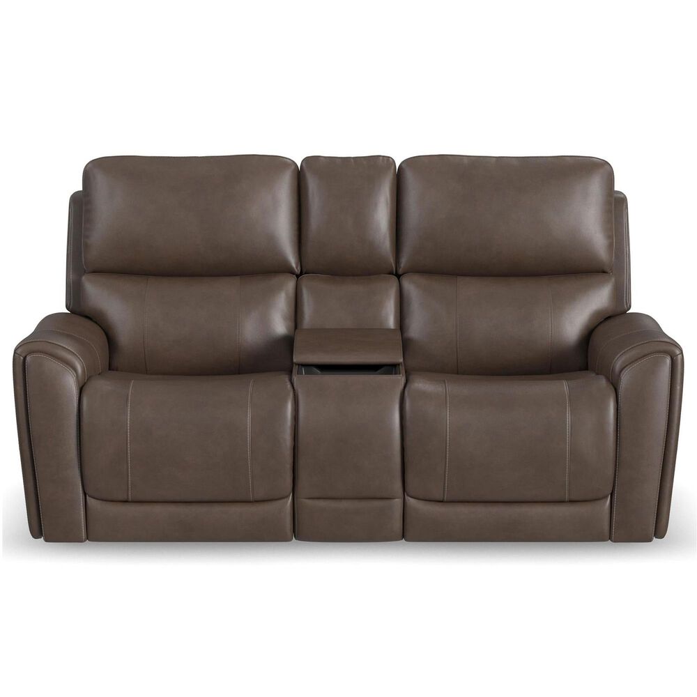 Oxford Furniture Carter 3-Piece Power Reclining Living Room Set in Cappuccino, , large