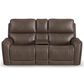 Oxford Furniture Carter 3-Piece Power Reclining Living Room Set in Cappuccino, , large
