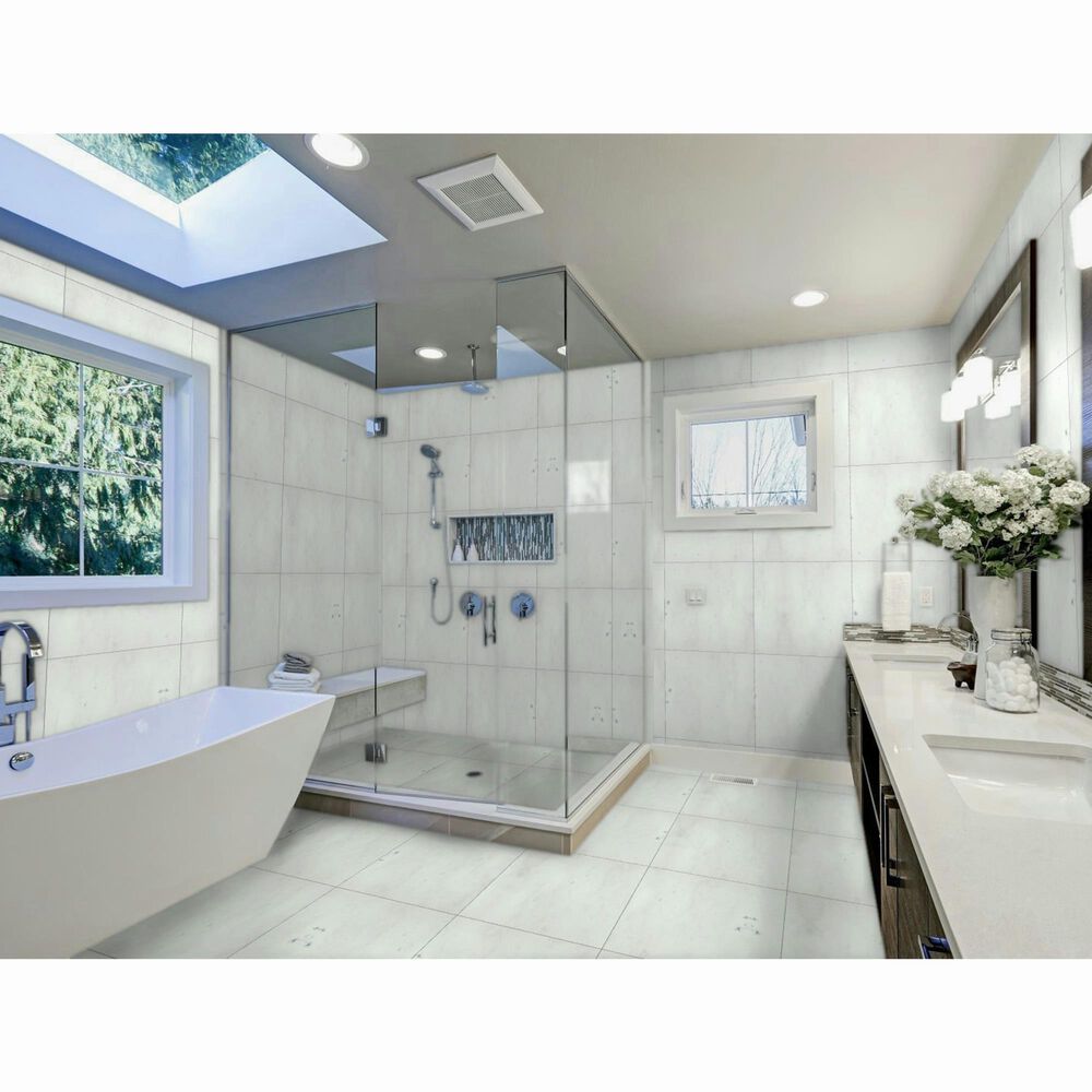 Emser Winter Frost 24&quot; x 24&quot; Marble Tile, , large