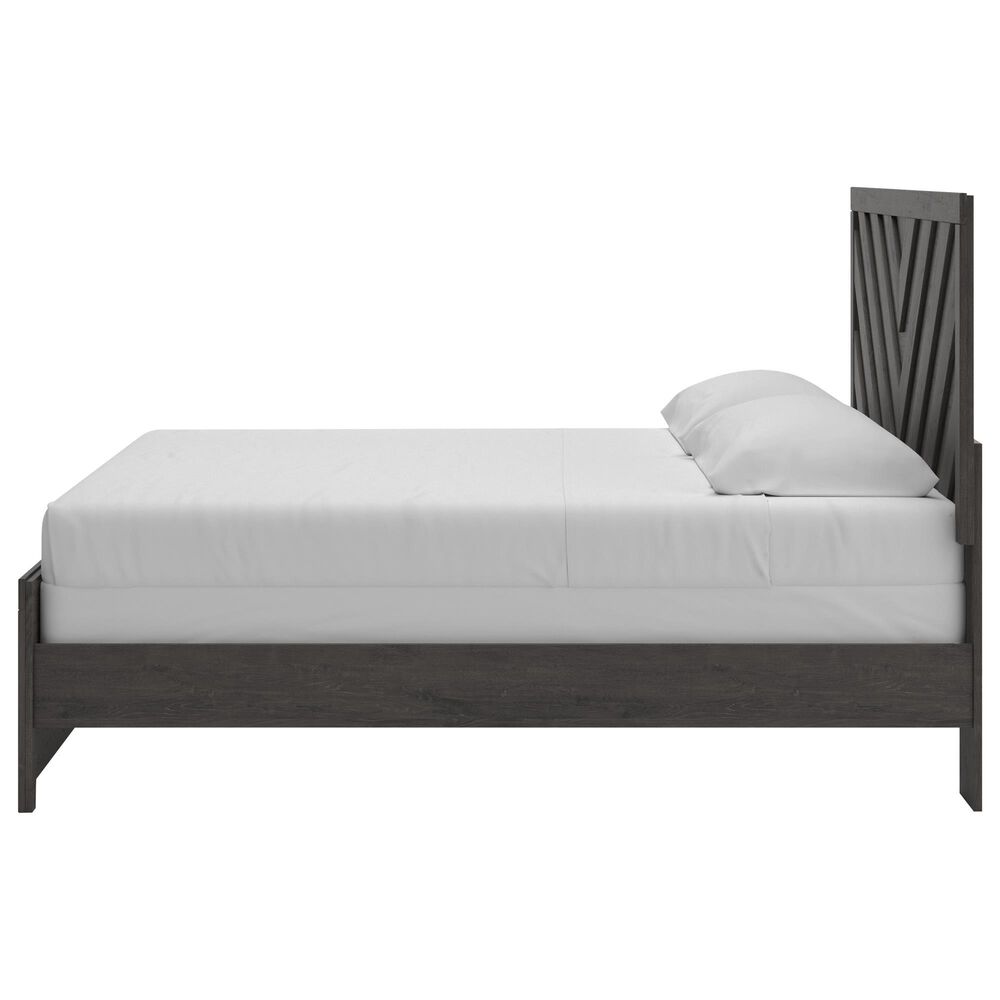 Ashley Prendonea 4-Piece King Bedroom Set in Dark Charcoal, , large