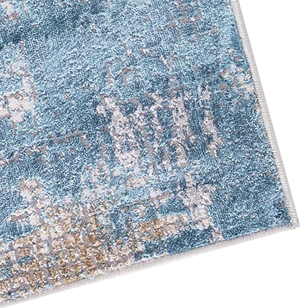 Amer Rugs Hamilton 10&#39;3&quot; x 14&#39; Gold and Blue Area Rug, , large