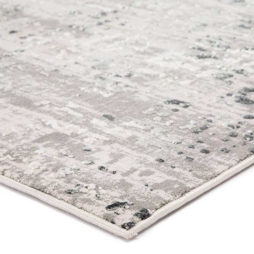 Jaipur Cirque Cian Light Gray and Dove 5&#39;3&quot; x 7&#39;6&quot; Area Rug, , large