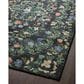Rifle Paper Co. Palais 2"3" x 3"9" Black Area Rug, , large