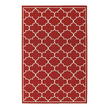 Oriental Weavers Meridian 1295R 8"6" x 13" Red Area Rug, , large