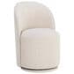 37B Cavoli Swivel Dining Side Chair in Effie Linen, , large