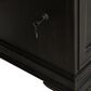 Liberty Furniture Meritage Junior Executive Desk in Aged Charcoal and Caramel, , large