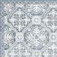 Safavieh Micro-Loop MLP606M 2"3" x 7" Blue and Ivory Runner, , large