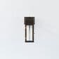 Troy Lighting Bohen 6" 1-Light Exterior Wall Sconce in French Iron and Patina Brass, , large