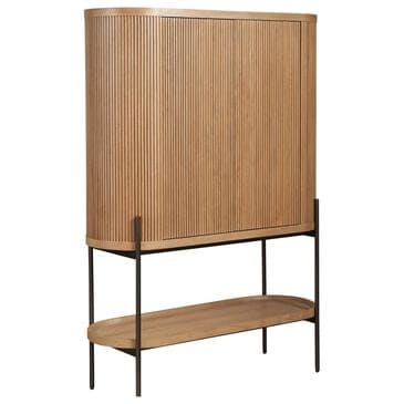 Furniture Worldwide Linnea Bar Cabinet in Natural Oak, , large