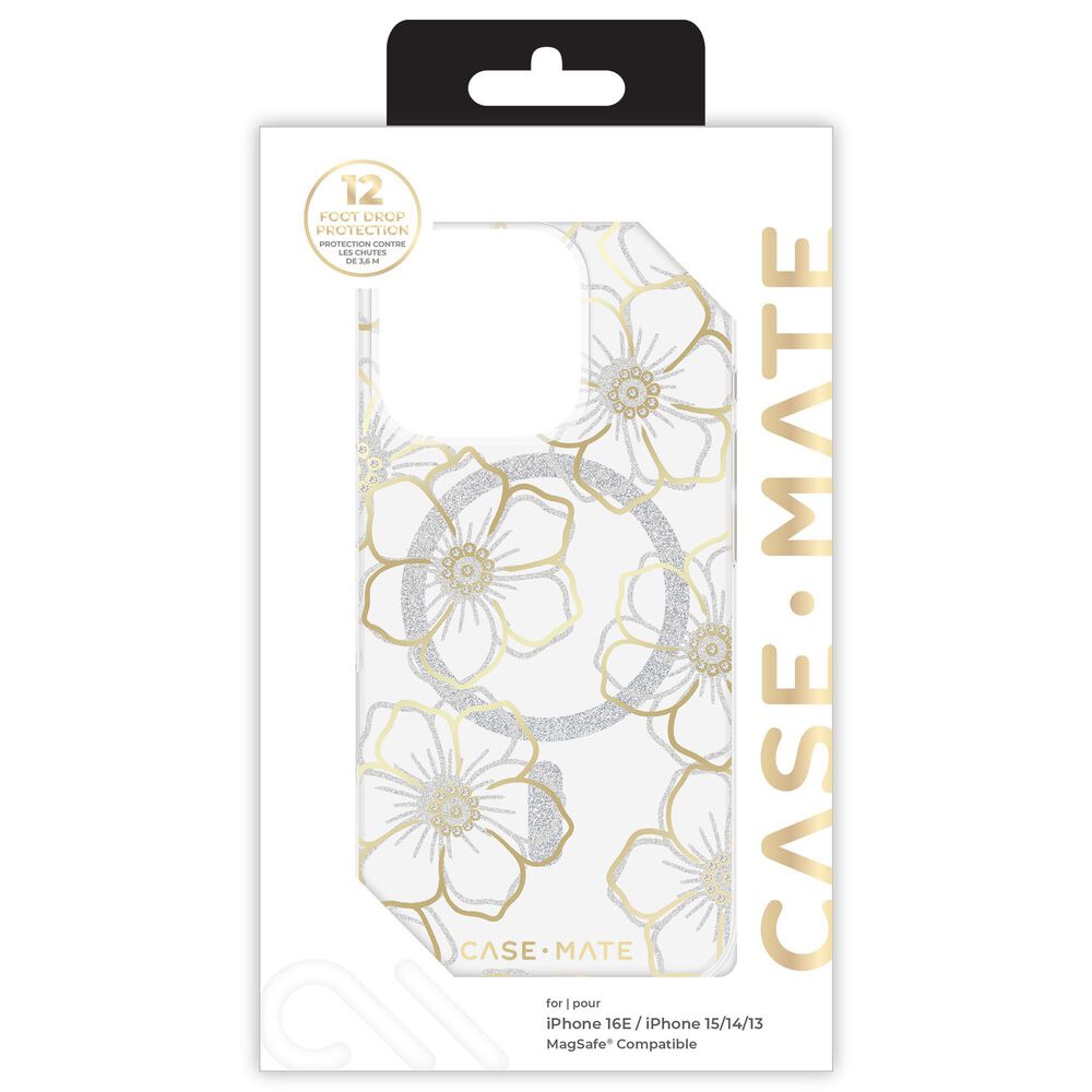Case-Mate MagSafe Case for Apple iPhone 16e/15/14/13 in Floral Gems, , large