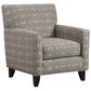 Xenia Sugarshack Glacier Accent Chair in Emblem Charcoal, , large