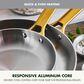 Green Pan Reserve 2-Piece Frypan Set in Stainless Steel, , large