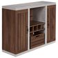 Furniture of America Taylor Buffet in Distressed Walnut, , large