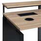 OSP Home Ace 60" Desk with Hutch in River Oak, , large