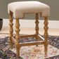 Linon Home Decor Shelly Backless Counter Stool in Brown, , large
