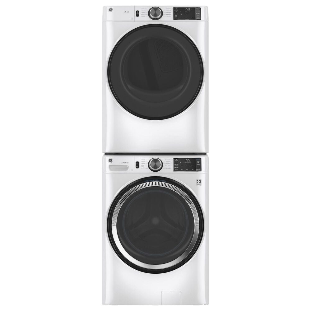 GE Appliances 4.8 Cu. Ft. Capacity Smart Front Load ENERGY STAR Washer with UltraFresh Vent System with OdorBlock in White, , large