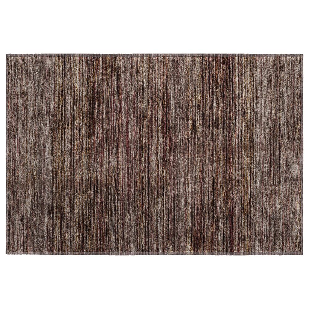 Dalyn Rug Company Soft Essentials Solid Fudge 2"6" x 3"10" Indoor/Outdoor Area Rug, , large