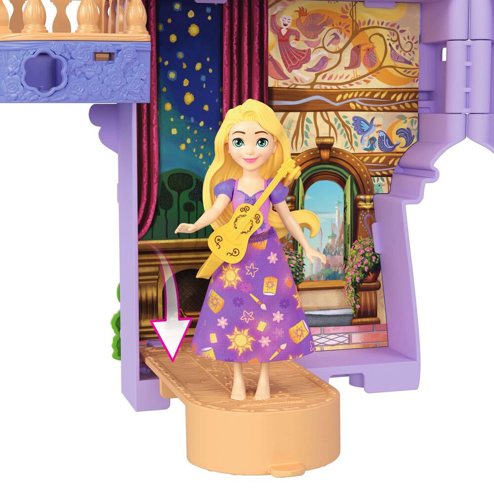 Disney Princess Disney Princess Rapunzel's Castle Stackable Dollhouse in Multicolor, , large