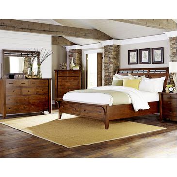 Napa Furniture Design Whistler Retreat 4-Piece Queen Bedroom Set in Mango, , large
