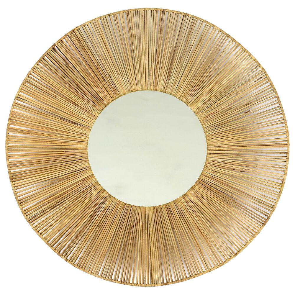 Moe"s Home Collection Remi Mirror in Natural, , large